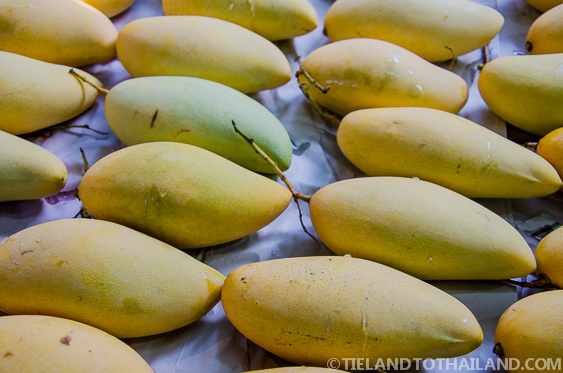 Mercado Pak Khlong Talat en Bangkok
