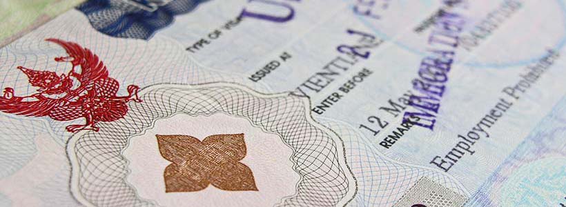 Tipos de visas de Tailandia