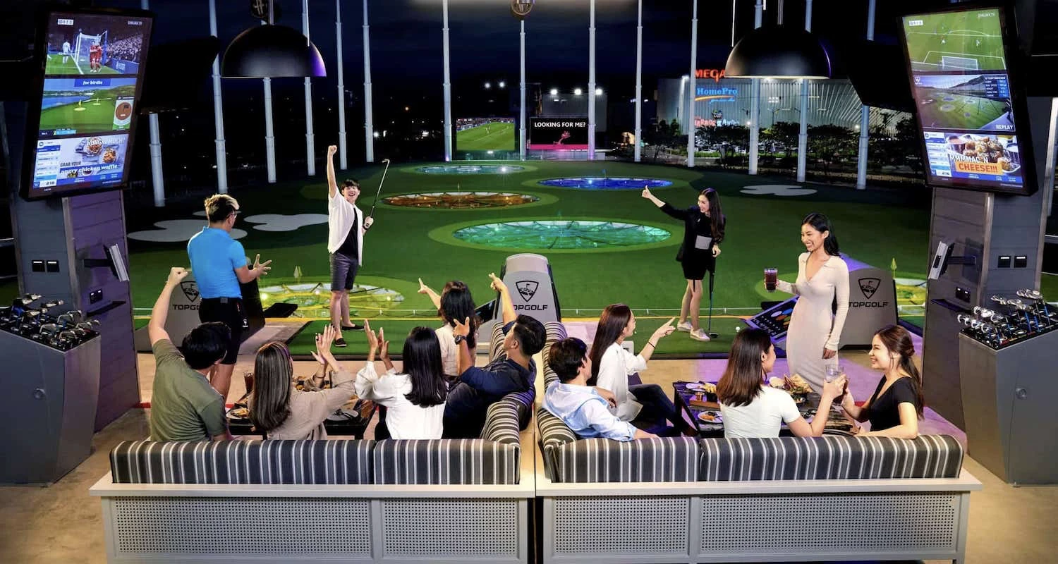 Experimente una nueva forma de jugar golf en TopGolf Tailandia