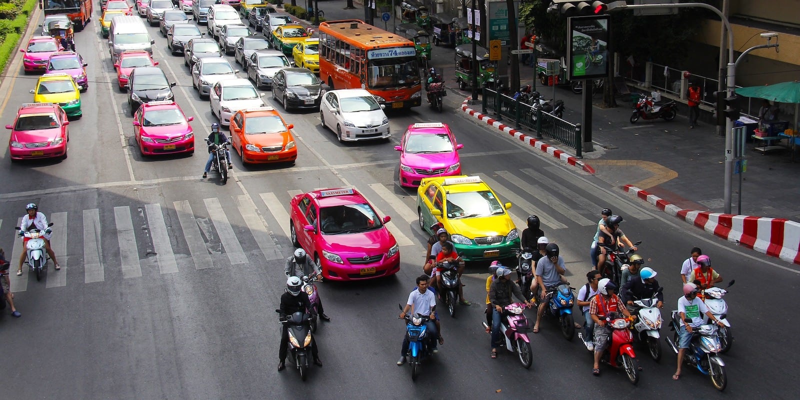 10 consejos para taxis en Bangkok
