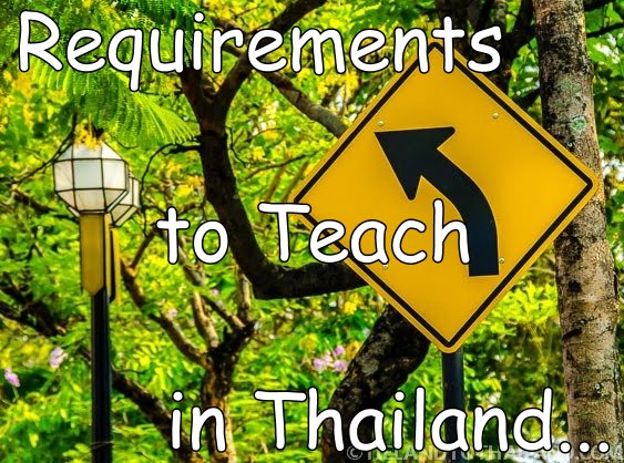 Requisitos para enseñar en Tailandia
