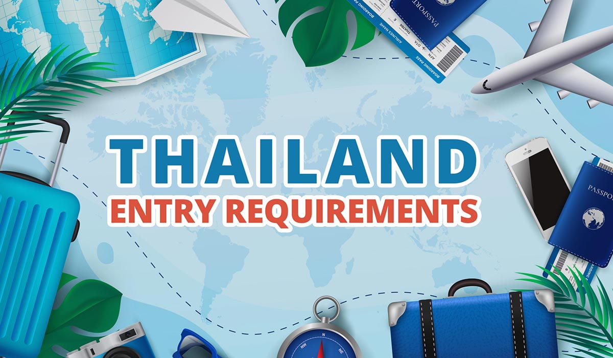 Requisitos de entrada actuales para Tailandia