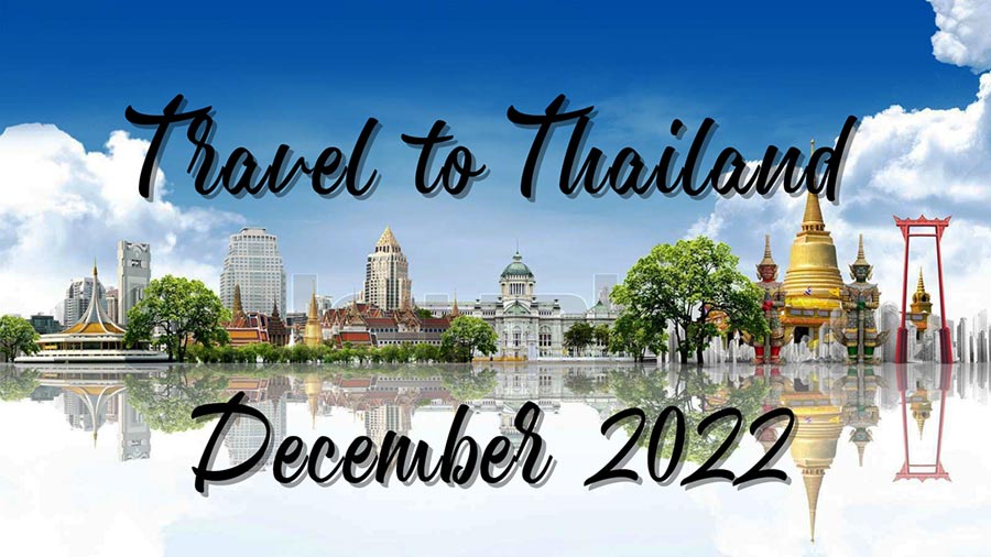 Restricciones de viaje a Tailandia para diciembre de 2022