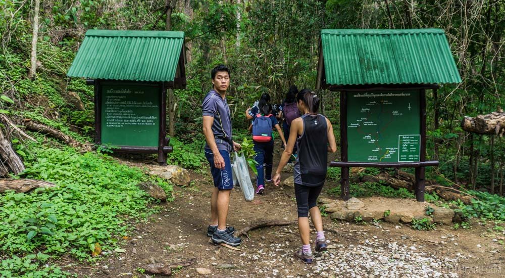 Camina por el sendero del monje hasta Doi Suthep Camina por el sendero del monje hasta Doi Suthep
