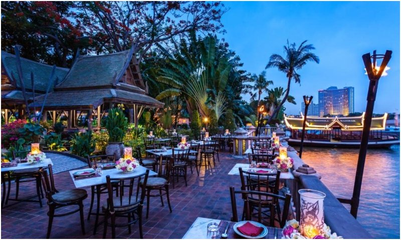 La revisión de la península de Bangkok