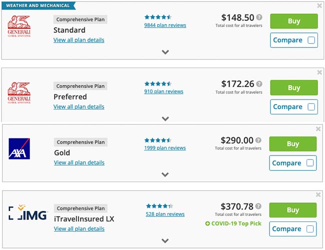 Mis recomendaciones de seguros de viaje personales para Tailandia