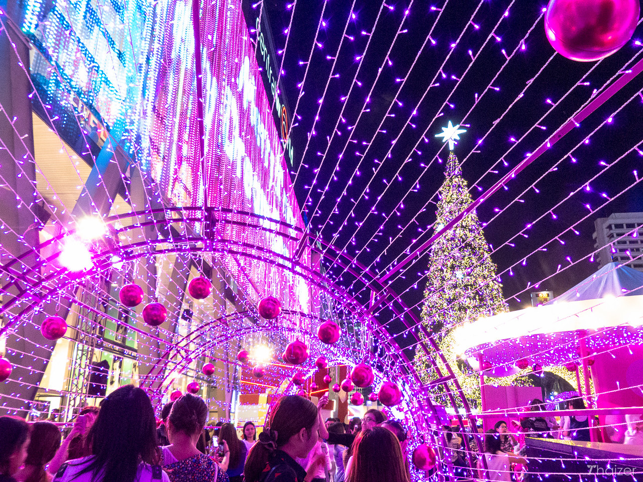 Bangkok brilla durante la temporada festiva