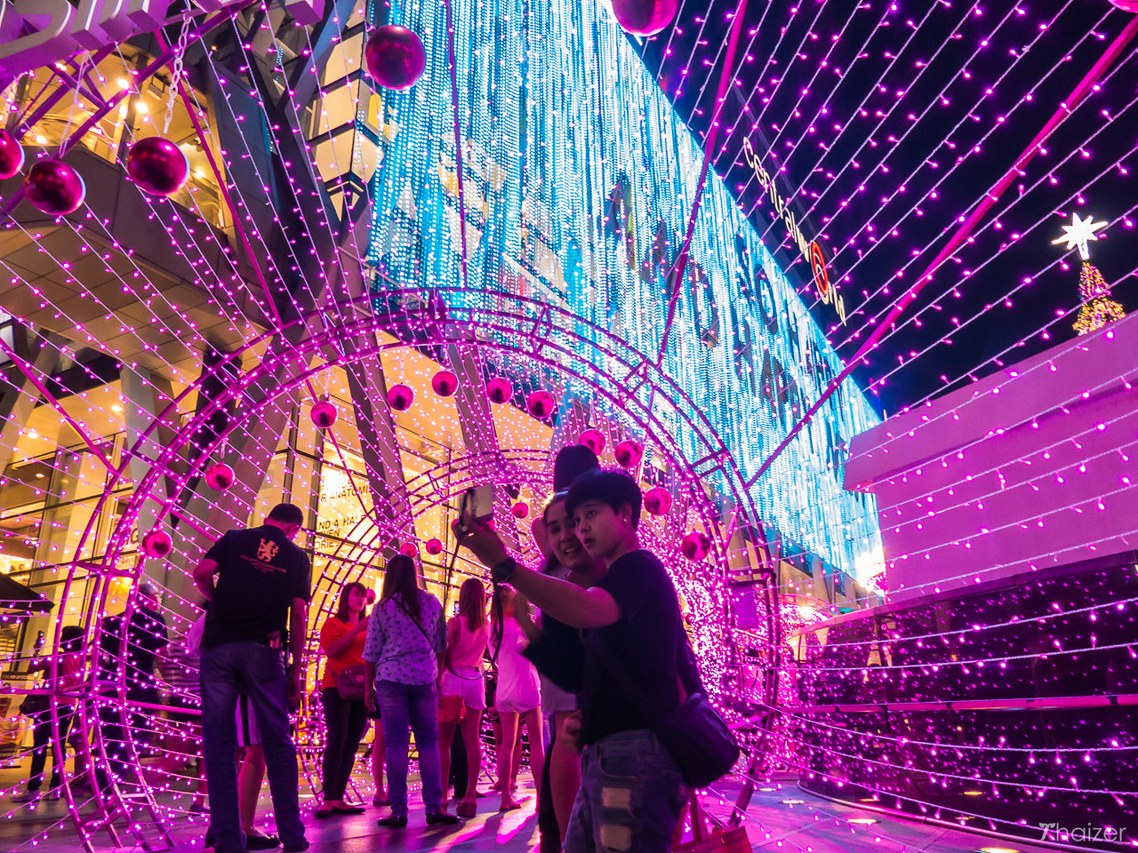 Bangkok brilla durante la temporada festiva