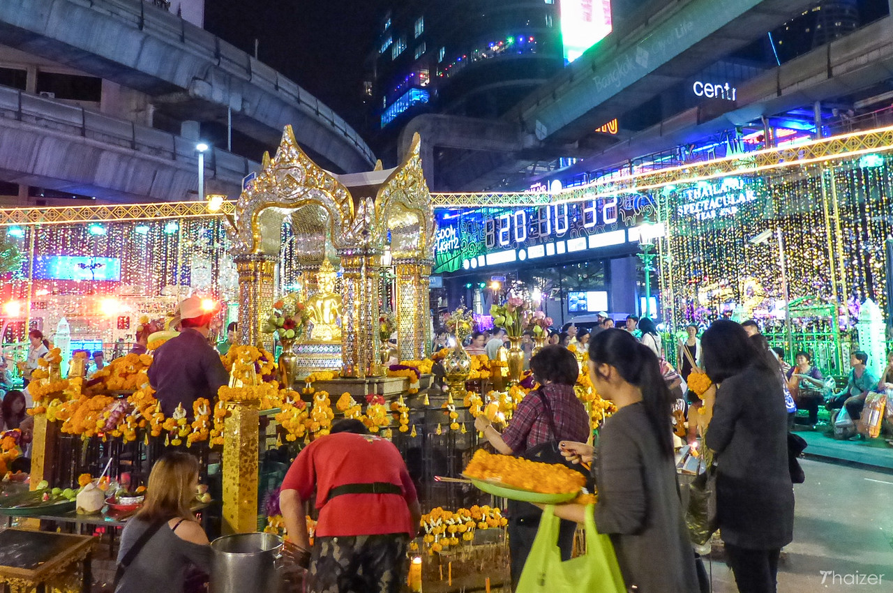 Bangkok brilla durante la temporada festiva
