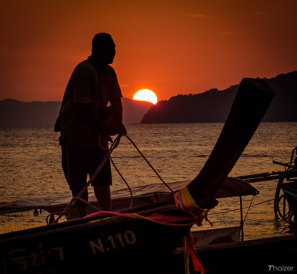 Colores de Tailandia: rojo brillante