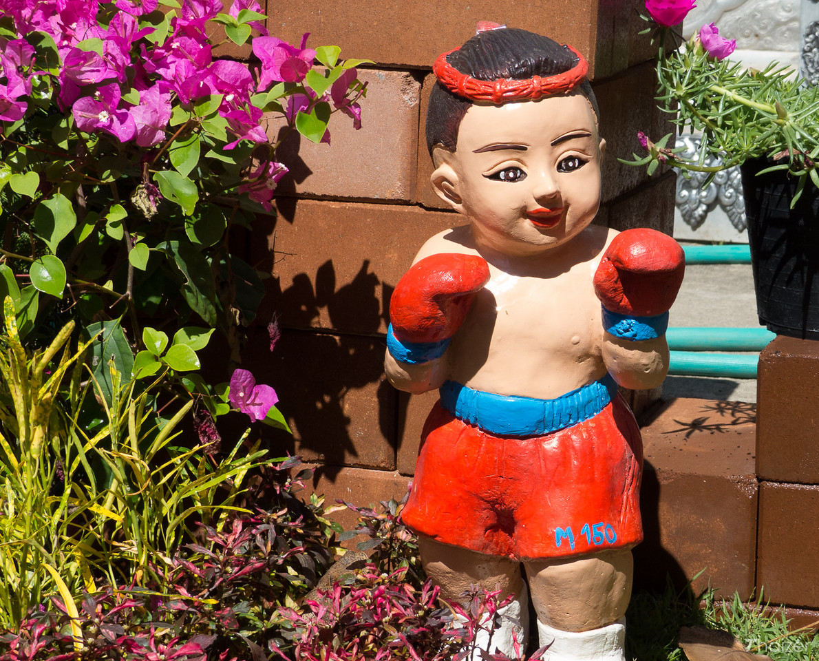 Colores de Tailandia: rojo brillante