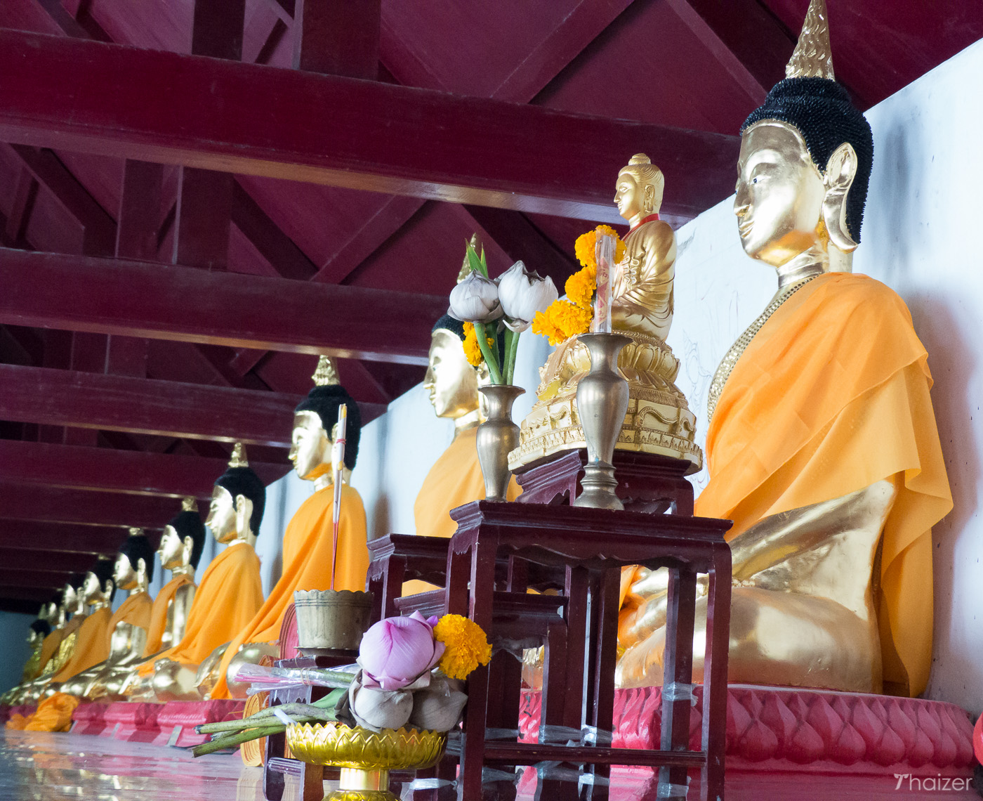 Celebrando Songkran en Nakhon Si Thammarat