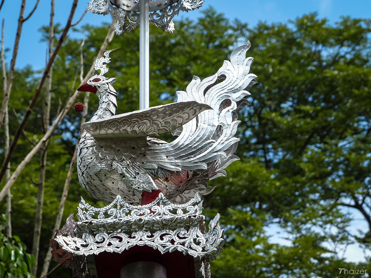 Templo junto al lago, Mae Hong Son (Wat Chong Kham y Wat Chong Klang)