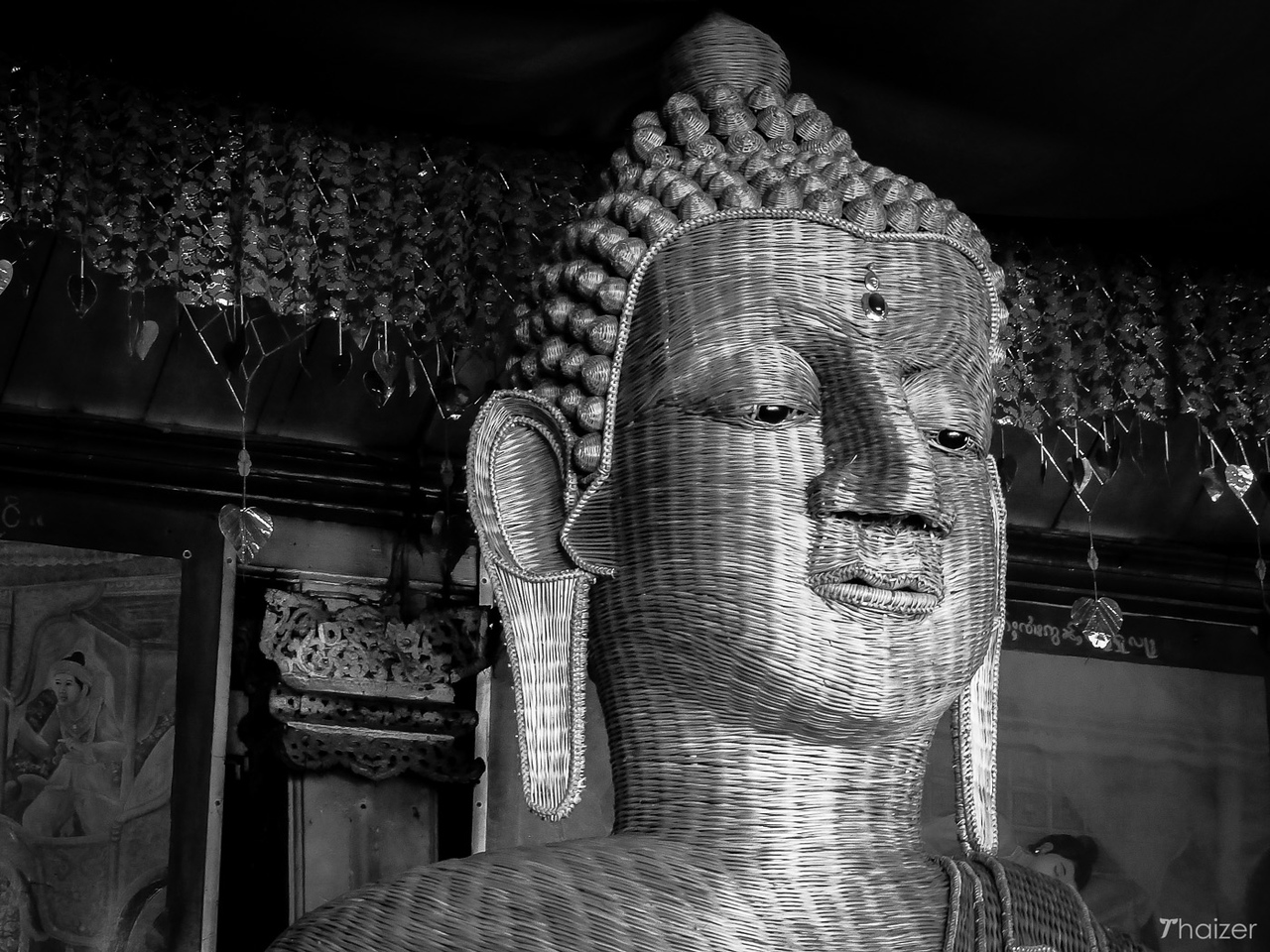 Templo junto al lago, Mae Hong Son (Wat Chong Kham y Wat Chong Klang)