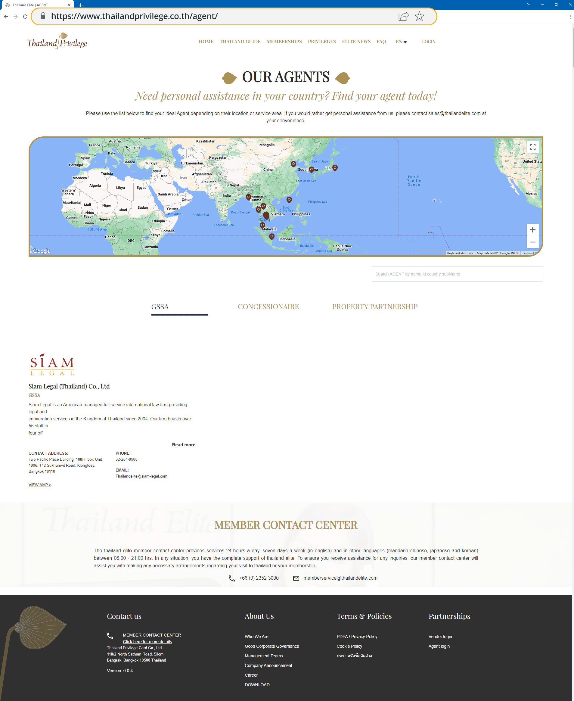 Sitio web oficial de Tailandia Elite Sitio web oficial de Tailandia Elite