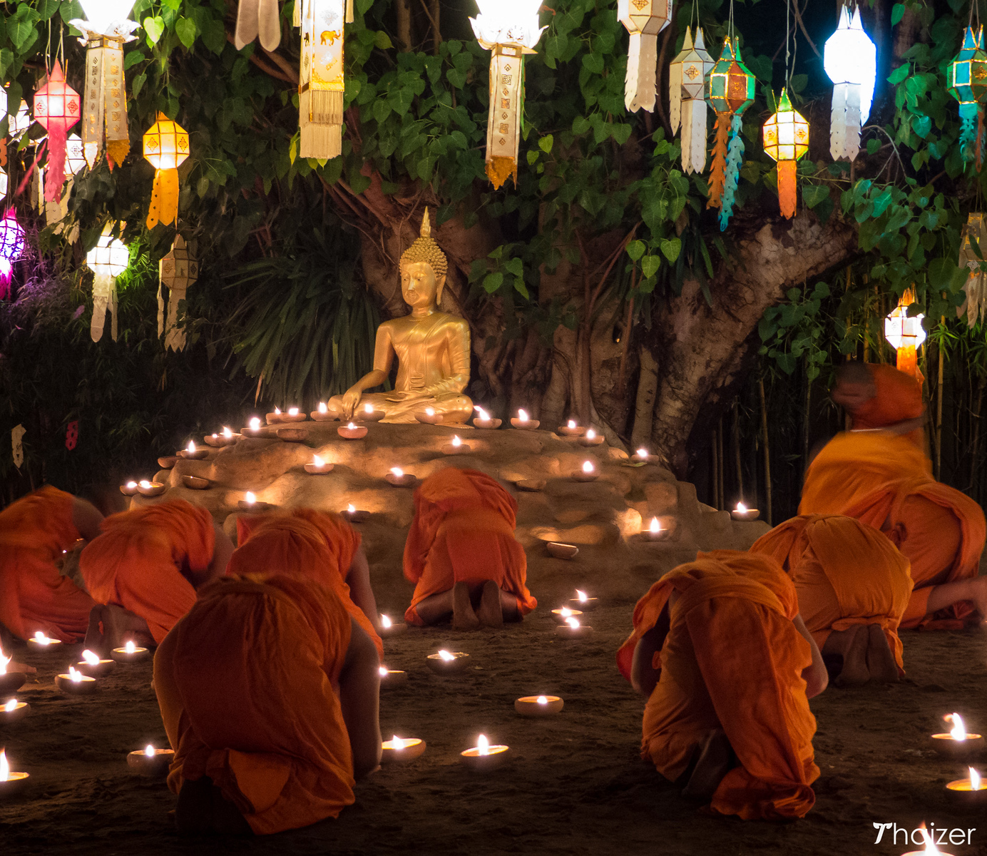 Festival de los Faroles Yi Peng, Chiang Mai
