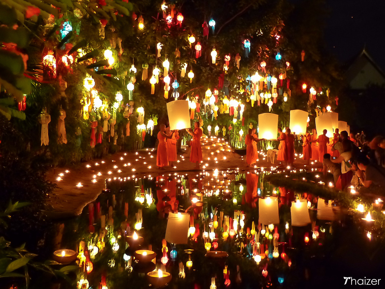 Festival de los Faroles Yi Peng, Chiang Mai