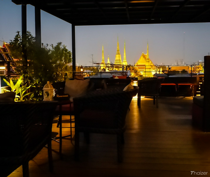 Bar en la azotea de Bangkok: Eagle's Nest en Sala Arun Bar en la azotea de Bangkok: Eagle's Nest en Sala Arun