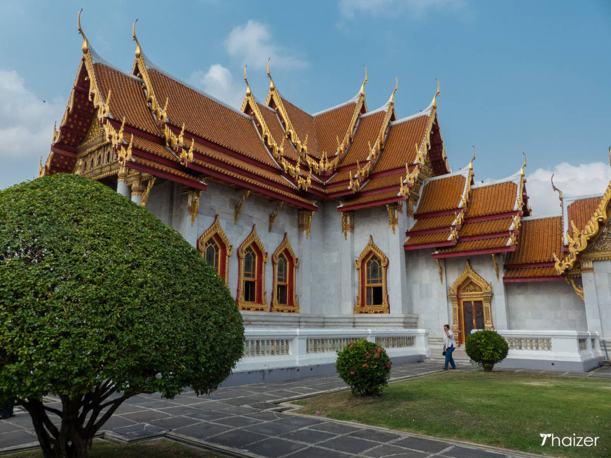 El templo de mármol: Wat Benchamabophit, Bangkok