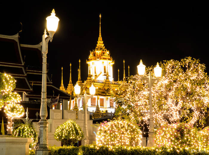 Bangkok brilla durante la temporada festiva
