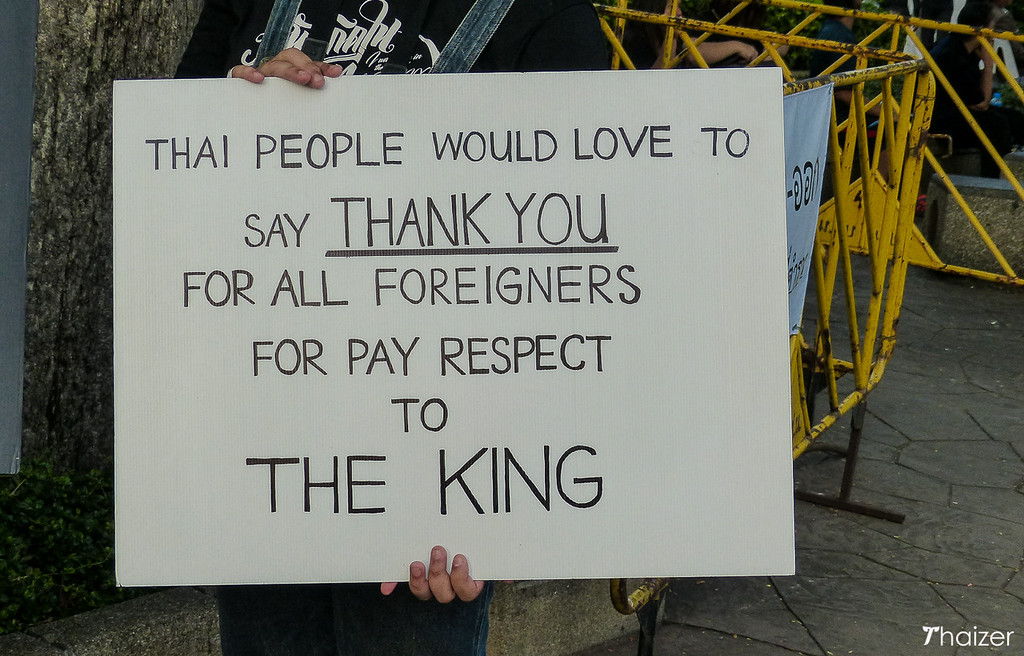 Ceremonia fúnebre del rey de Tailandia: consejos para turistas