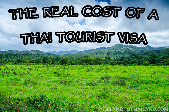 El coste real de una visa de turista tailandesa