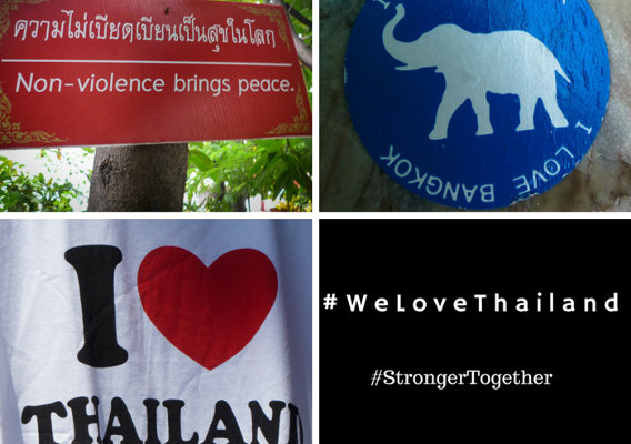 Amamos Tailandia: juntos somos más fuertes