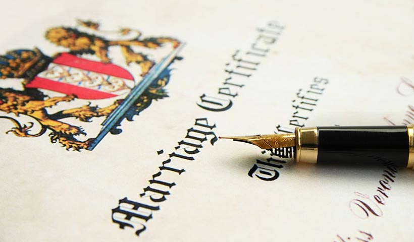 ¿Matrimonio tailandés reconocido en el extranjero?