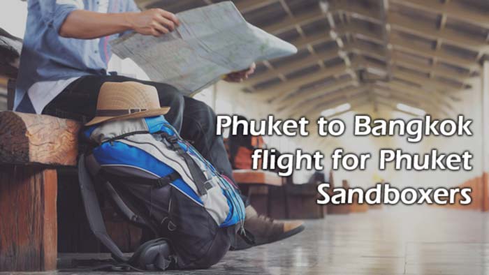Vuelo de Phuket a Bangkok para Phuket Sandboxers