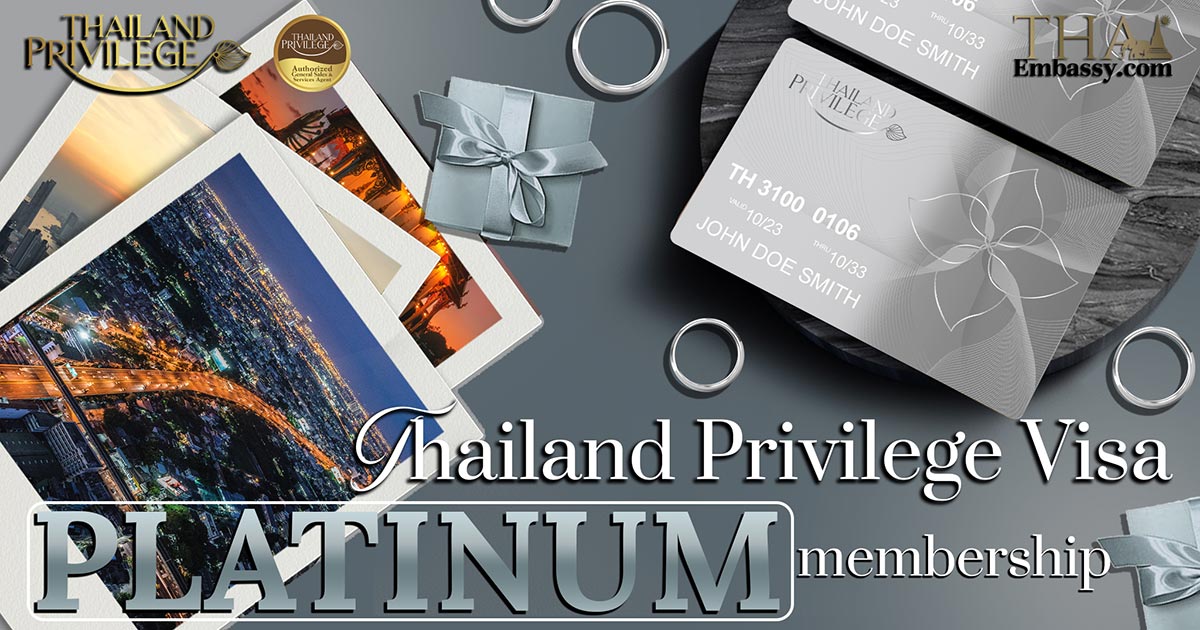 Membresía PLATINUM Visa Privilege de Tailandia