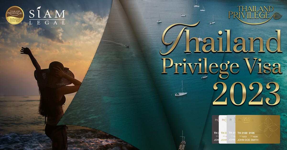 Visa de privilegio de Tailandia 2023